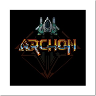 Archon Logo Pattern Print Posters and Art